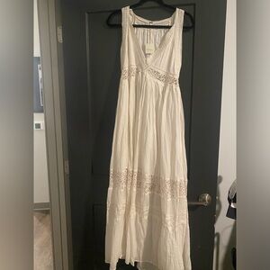 Never worn! Free people new white dress, do not need anymore!